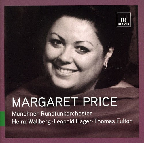 MARGARET PRICE - Great Singers Live: Margaret Price Music CD