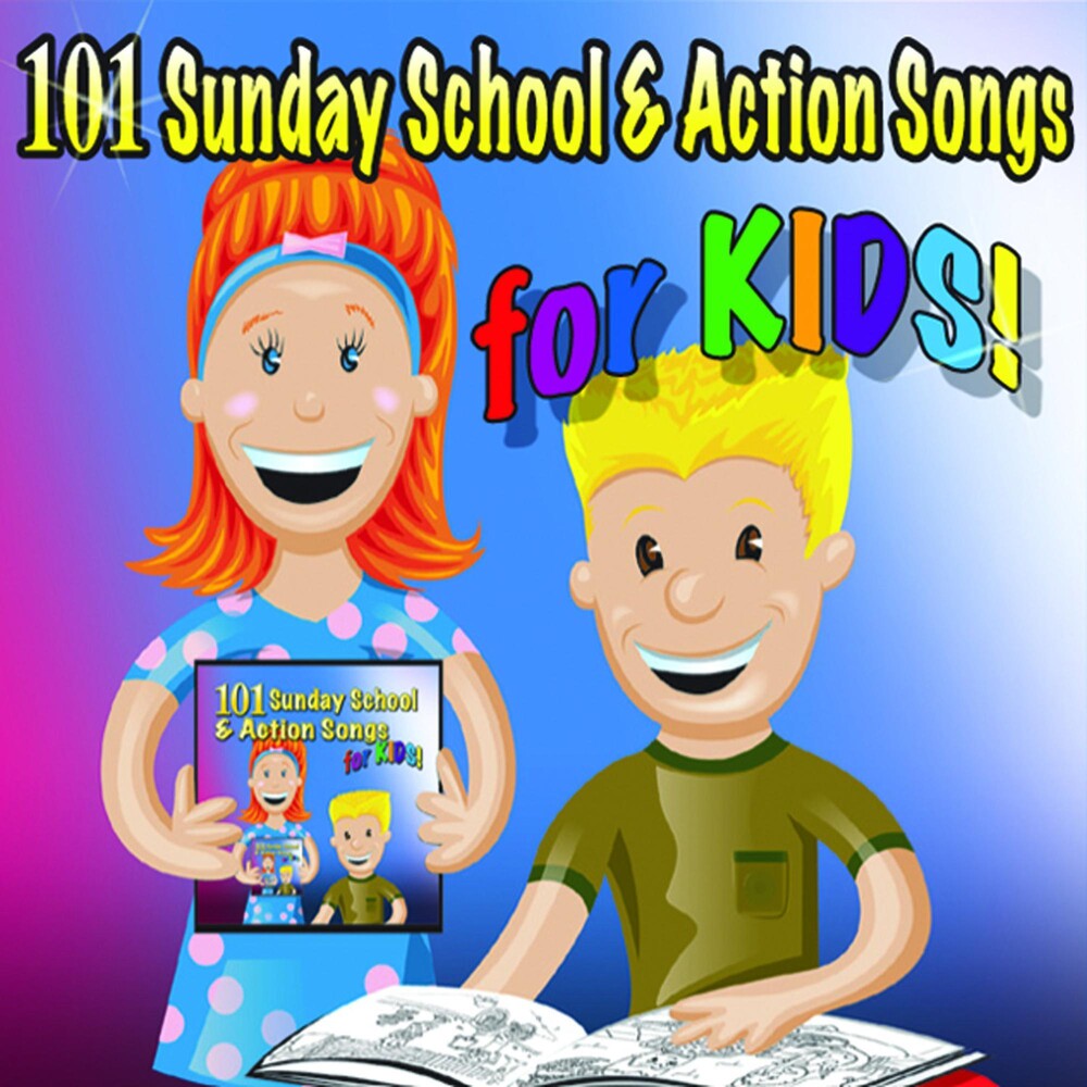 Mansion Entertainment - 101 Sunday School & Actions Songs for Kids / Various [CD]