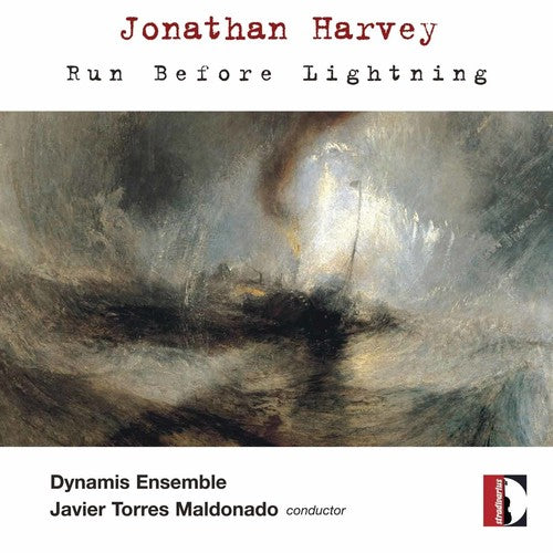 Jonathan Harvey - Run Before Lightning [CD]