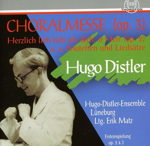 Hugo-Distler-Ensemble Lüneburg - Chorwerke [CD]
