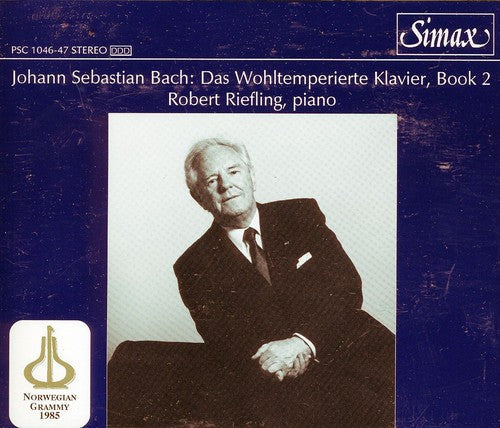 Bach / Riefling - Book 2: Well-tempered Klavier - Music CD