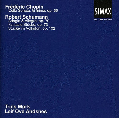 Chopin / Schumann / Andsnes / Mork - Cello Sonata In G Minor / Adagio & Allegro - Music CD