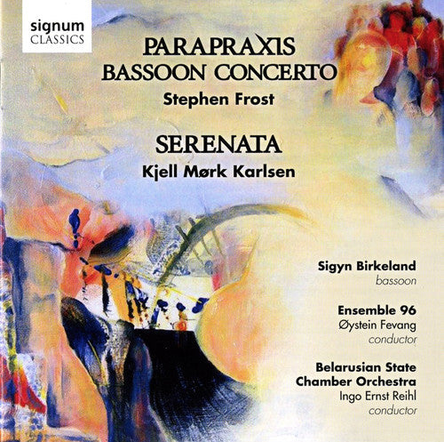 Ingo Ernst Reihl - Parapraxis: Works for Bassoon, Orch & Choir Music CD