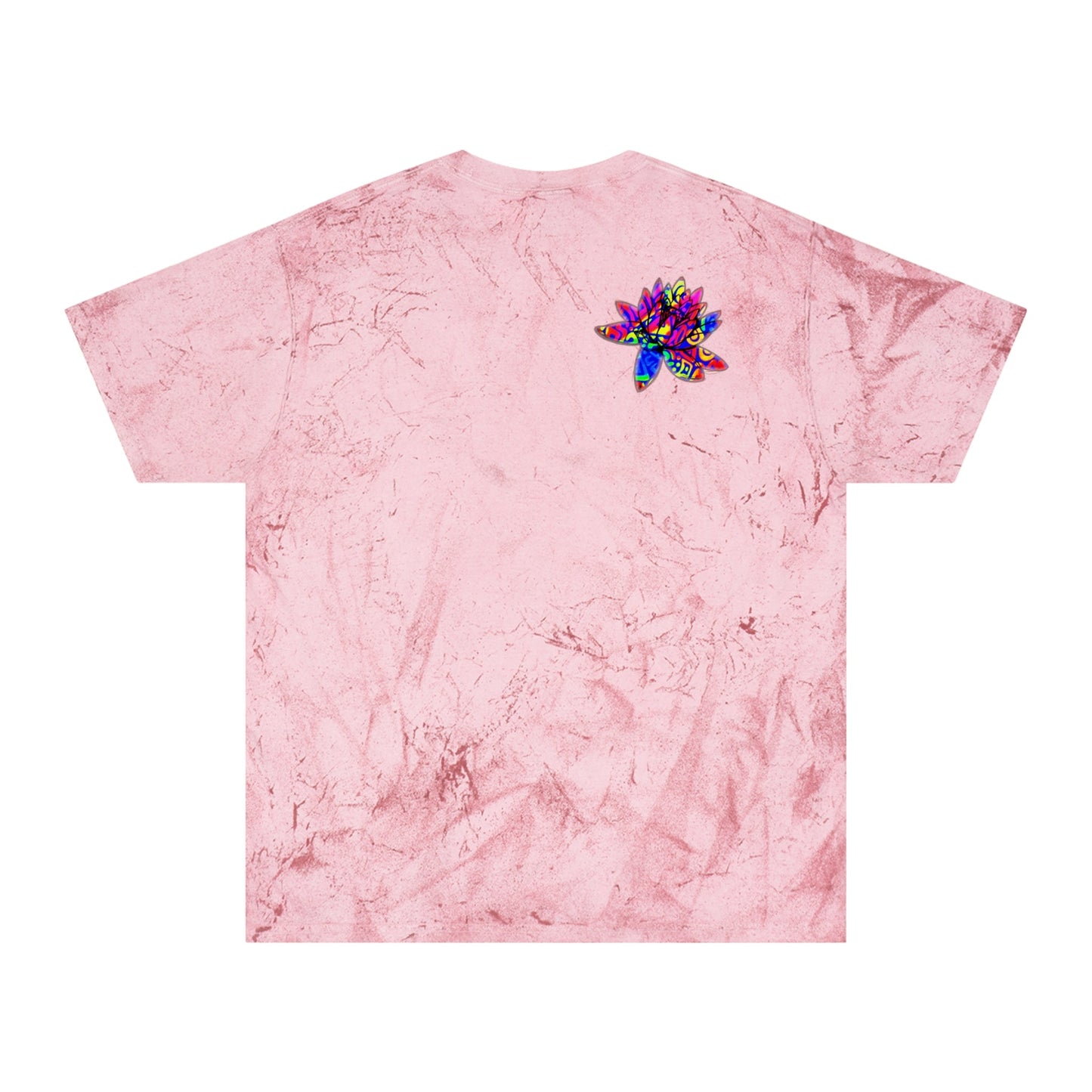 Lotus Flower Sketch Industrial Dye Premium T-Shirt