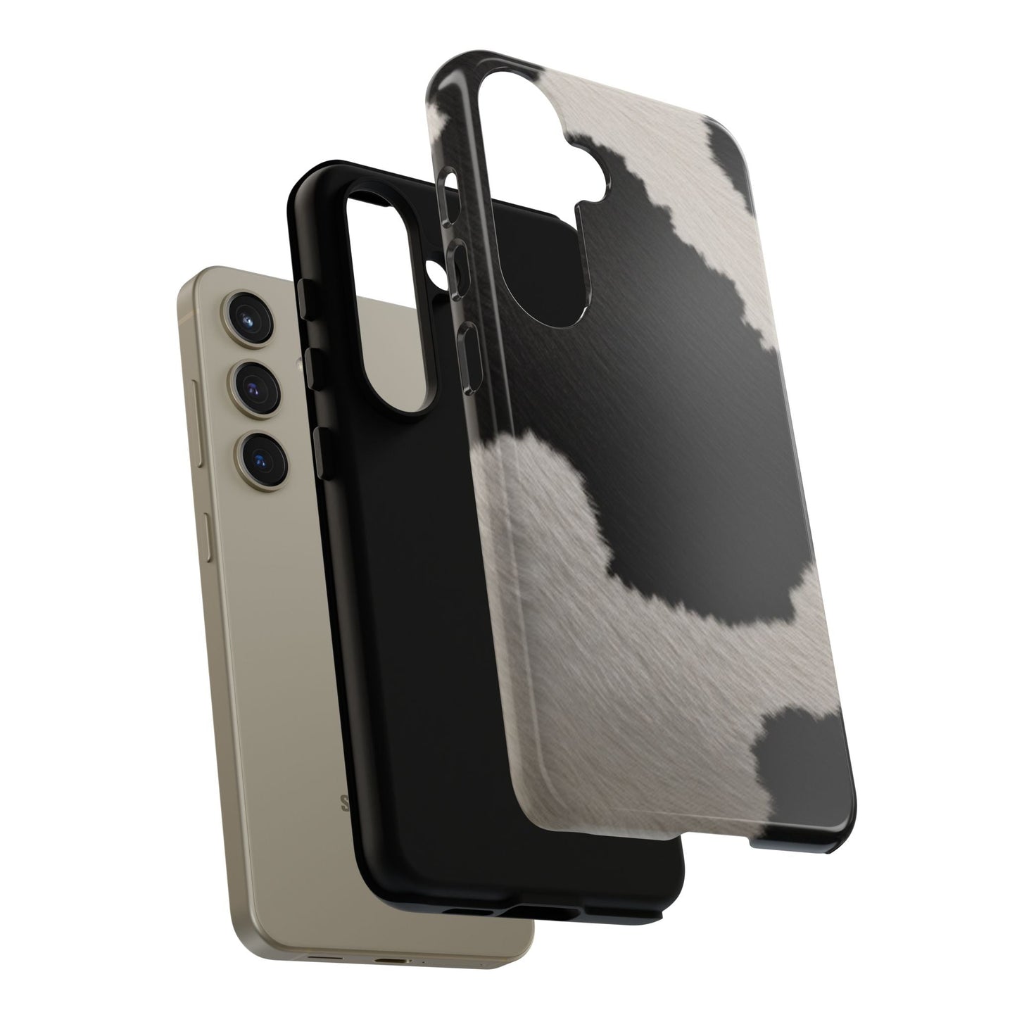 Stylish Cow Print Tough Phone Case