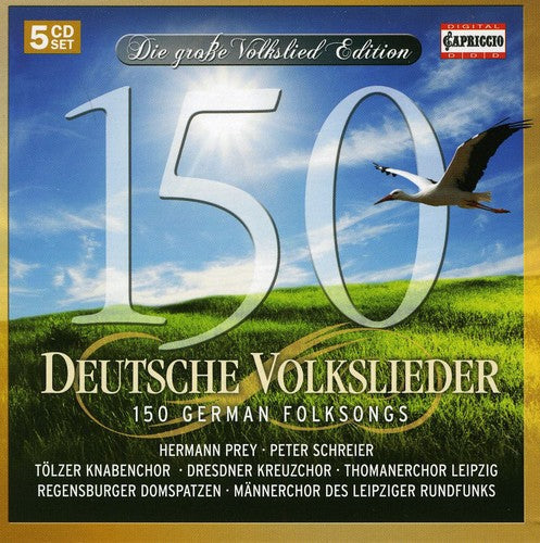 Prey / Schreier / Kreuzchor / Leipzig - 150 German Folksongs [5 CD]