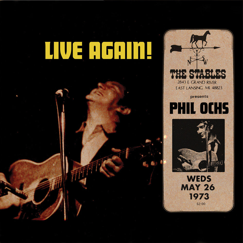 Phil Ochs - Live Again [CD]