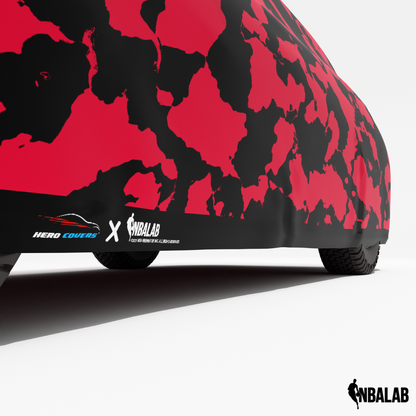 Officially Licensed Chicago Bulls Comouflage Car Covers – Indoor & Outdoor | NBA Protection | HeroCovers