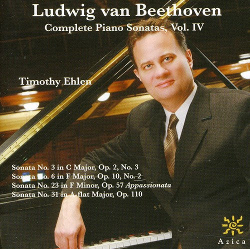 Timothy Ehlen - Comp Piano Sonatas 4 [CD]