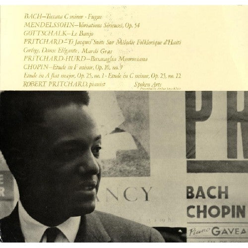 Robert Pritchard - Robert Pritchard, Pianist [CD]