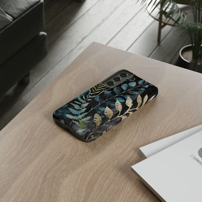 Dark Floral Tough Phone Case