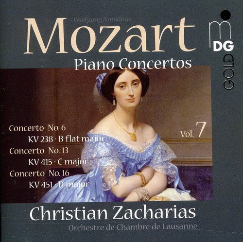 Mozart / Zacharias /Orch De Chambre De Lausanne - Piano Concertos 7 [CD]