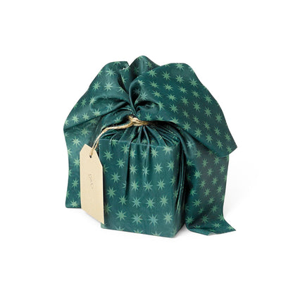 Assorted Set of 9 Reusable Cloth Furoshiki Gift Wrap | Holiday Collection