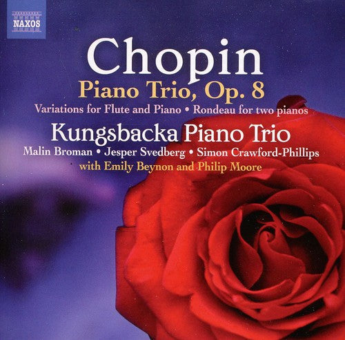 Kungsbacka Piano Trio - Piano Trio Op 8 / Variations for Flute & Piano Music CD