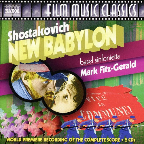 Shostakovich / Basel Sinfonietta / Fitz-gerald - New Babylon - Music CD