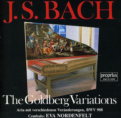 J Bach S / Nordenfelt - Goldberg Variations [CD]