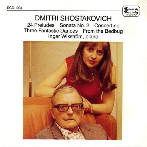 Shostakovich / Wikstrom - 24 Preludes Sonata 2 Music CD
