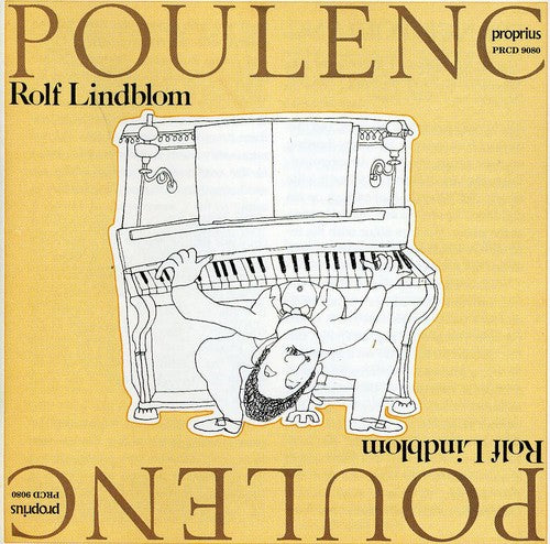Poulenc / Rolf Lindblom - Piano Works Music CD