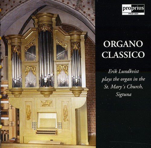 Erik Lundkvist - Organo Classico Music CD