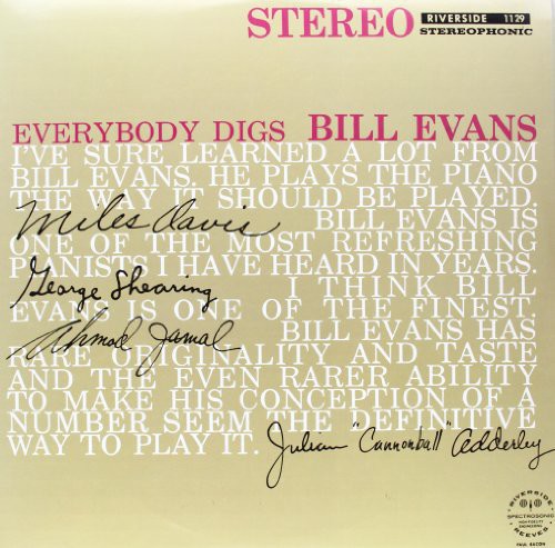 Bill Evans - Everybody Digs Bill Evans [LP] Vinyl Record