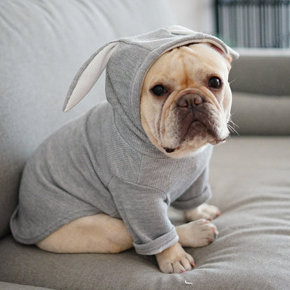 Cute Warm Hooded Dog Clothes