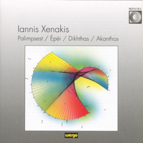 I. XENAKIS - Palimpsest Music CD