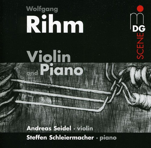 Rihm / Schleiermacher / Seidel - Music for Violin & Piano Music CD