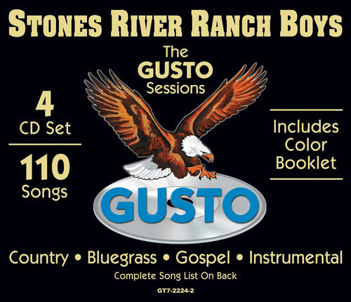 Stones River Ranch Boys - Gusto Sessions Music CD