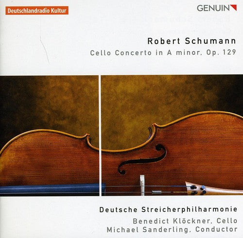 Benedict Klockner - Cello Concerto in A minor Op129 Music CD