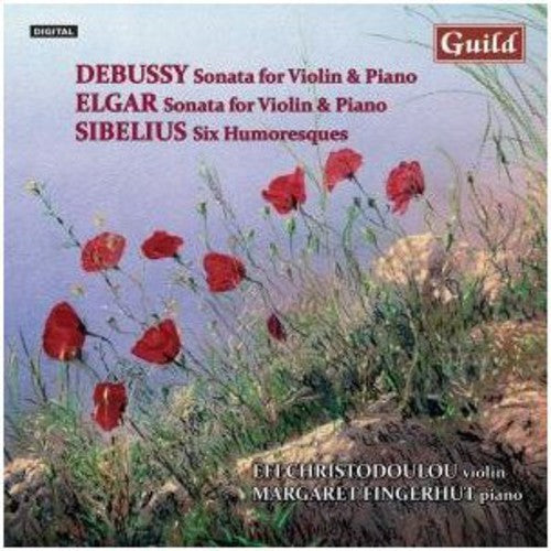 Efi Christodoulou - Violin Music By Debussy Elgar Sibelius Music CD