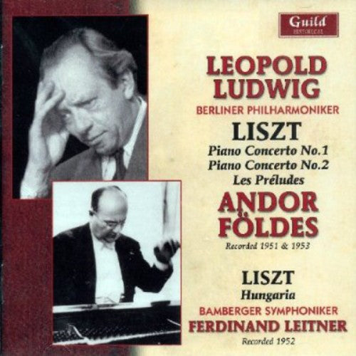Liszt / Berliner Philharmoniker / Lidwig - Liszt: Piano Concerto 1 & 2 [CD]