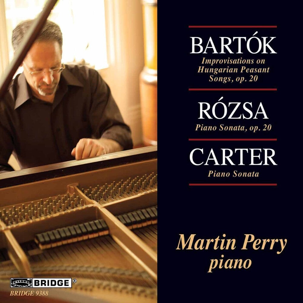 Bartok / Carter / Rosza - Martin Perry Plays [CD]