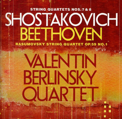 Valentin Berlinsky Quartet - String Quartets Music CD