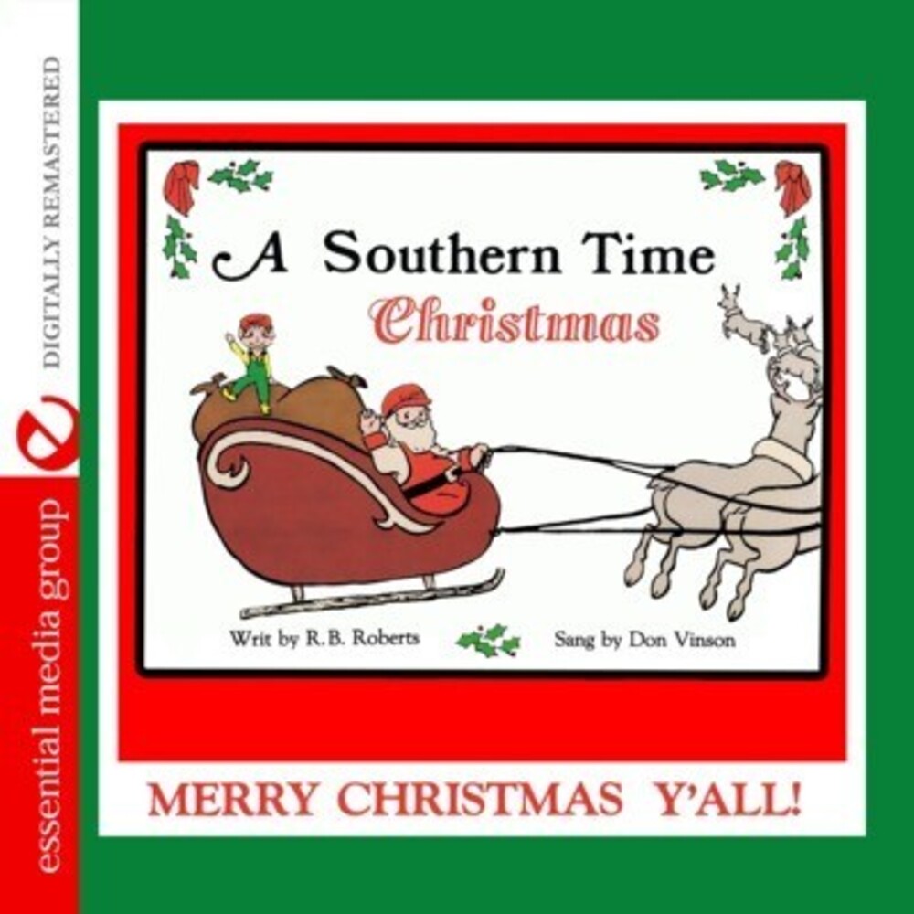 Don Vinson - Southern Time Christmas: Merry Christmas Y'all Music CD