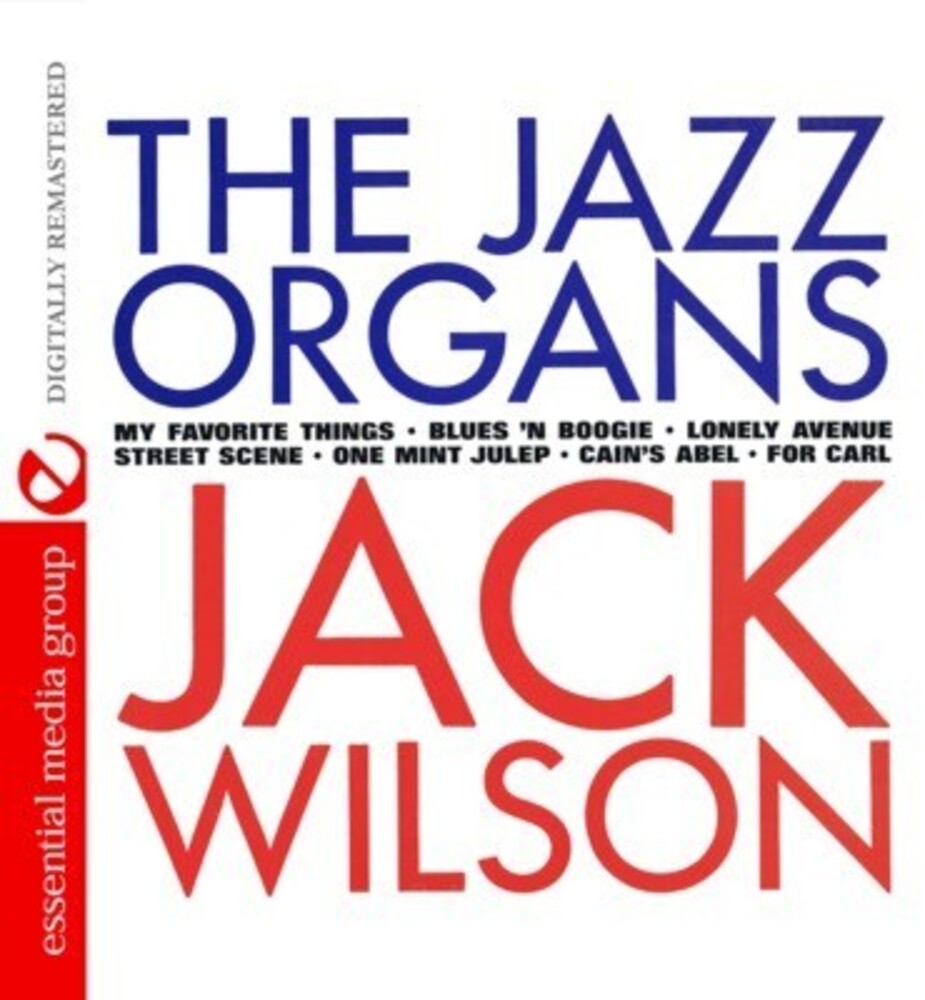 Jack Wilson - Jazz Organs [CD]
