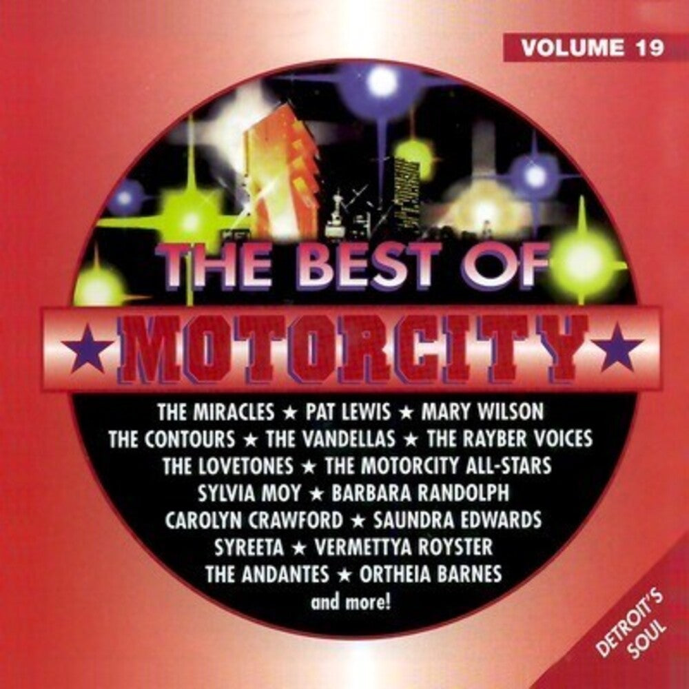Best Of Motorcity - Best of Motorcity Vol. 19 / Various [CD]