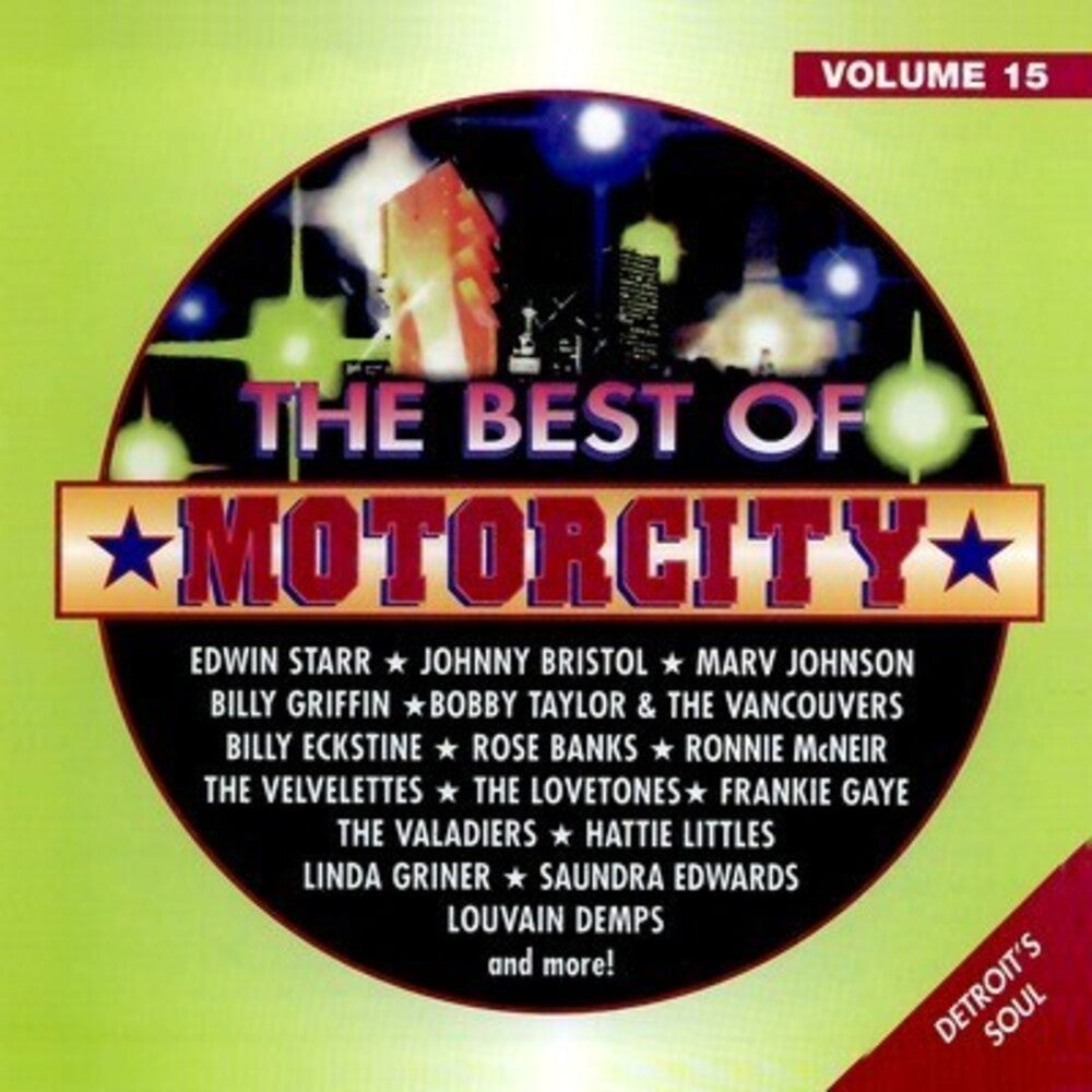Best Of Motorcity - Best of Motorcity Vol. 15 / Various [CD]