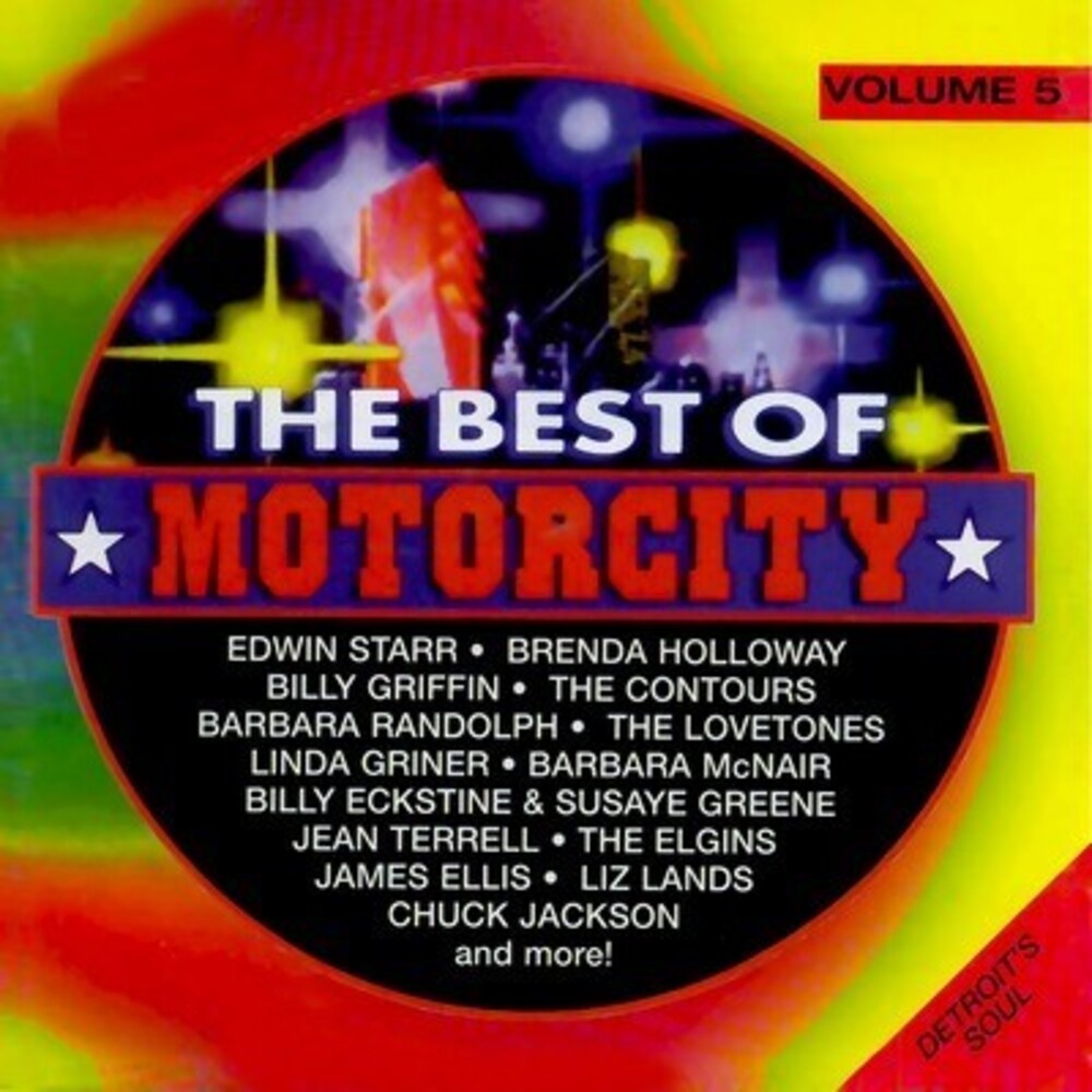 Best Of Motorcity - Best of Motorcity Vol. 5 / Various [CD]