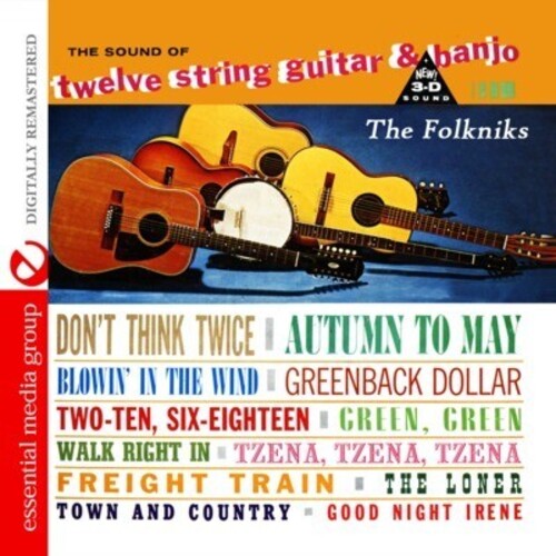 Folkniks - Sound Of Twelve String Guitar & Banjo - Music CD