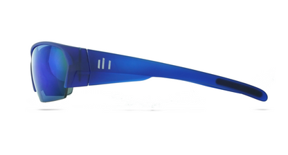 Muir | Matte Blue | Polarized Blue Flash Lens