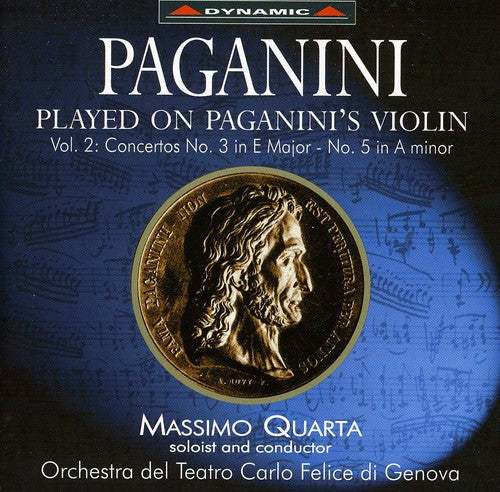 Massimo Quarta - Paganini Played on Paganini's Violin Music CD