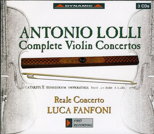 Luca Fanfoni - Complete Violin Concertos [3 CD]