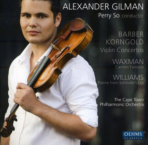 Alexander Gilman - Violin Concertos / Carmen Fantasie Music CD