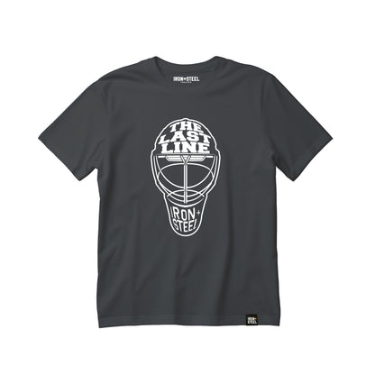 The Last Line Goalie Helmet Hockey Tee
