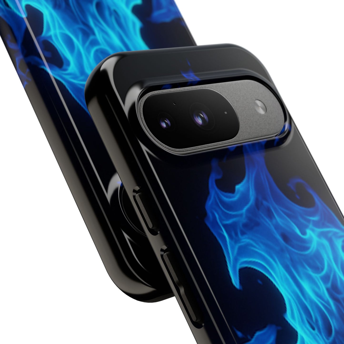 Blue Flames Tough  Phone Case