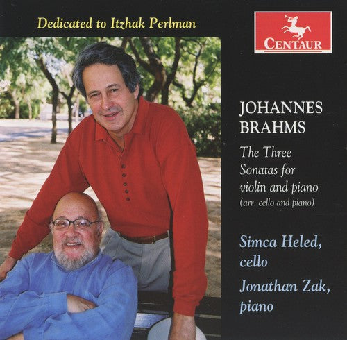 Simca Heled - Three Sonatas for Violin & Piano Music CD