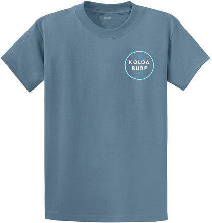 The Koloa Original Circle T-Shirt- Blue