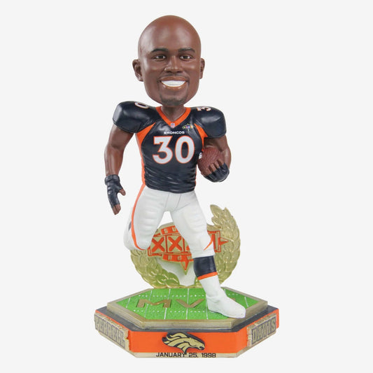 Terrell Davis Denver Broncos Super Bowl XXXII MVP 25th Anniversary Bobblehead