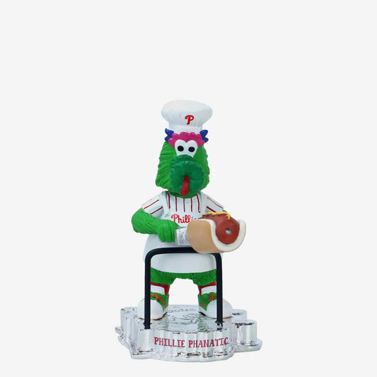 Phillie Phanatic Philadelphia Phillies Hot Dog Cannon Mini Bobblehead