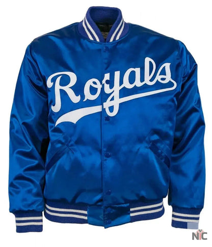 1969 Kansas City Royals Bomber Satin Jacket